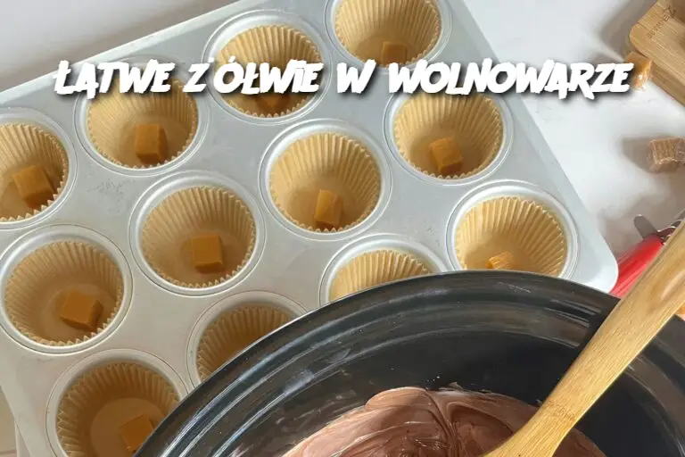 Łatwe żółwie w wolnowarze