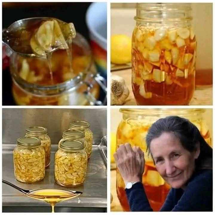 Czosnek, Imbir, Cebula, Cytryna i Miód: Cudowna Mieszanka dla Twojego Zdrowia! 🧄🫚🍋🍯