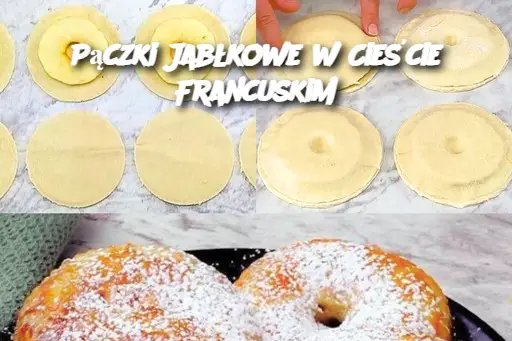 Pączki Jabłkowe w Cieście Francuskim