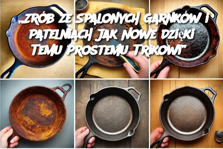 „Zrób ze Spalonych Garnków i Patelniach Jak Nowe Dzięki Temu Prostemu Trikowi”