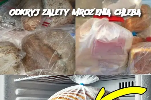 Odkryj zalety mrożenia chleba