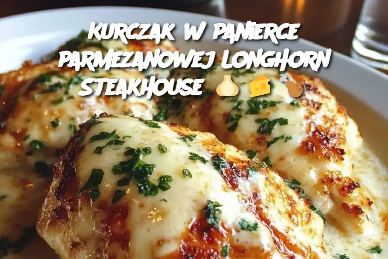 Kurczak w panierce parmezanowej LongHorn Steakhouse 🧄🧀🍗