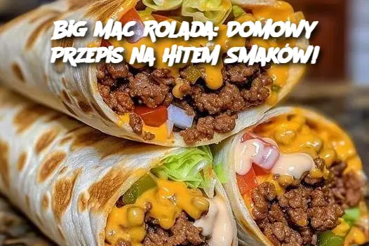 Big Mac Rolada: Domowy Przepis na Hitem Smaków!