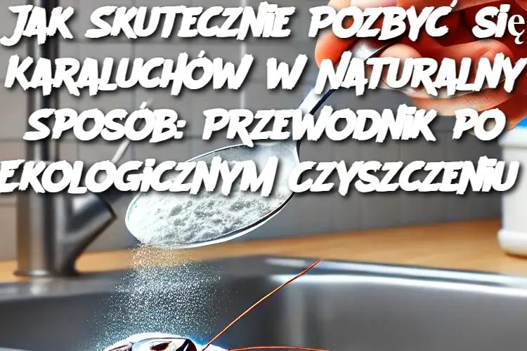 Jak Skutecznie Pozbyć się Karaluchów w Naturalny Sposób: Przewodnik po Ekologicznym Czyszczeniu