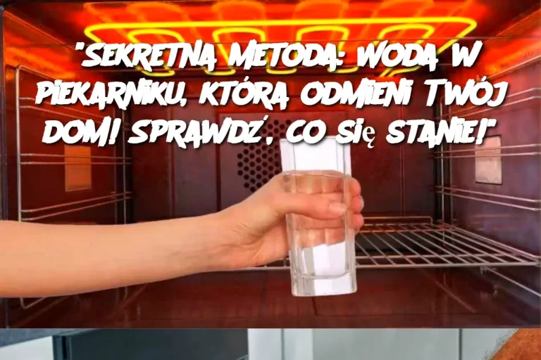 WSTAW 1 SZKLANKĘ WODY DO PIEKARNIKA, JEŚLI TO ZROBISZ, NIE UWIERZYSZ, CO DZIEJE SIĘ W DOMU!!