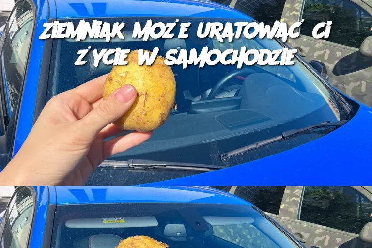 Ziemniak może uratować Ci życie w samochodzie