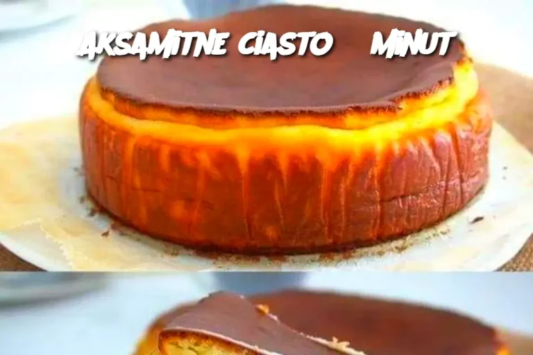 Aksamitne ciasto 5 minut