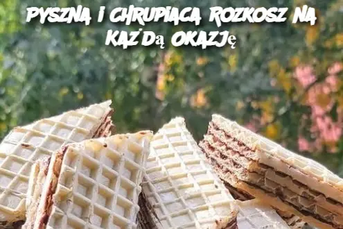 Wafle: Pyszna i Chrupiaca Rozkosz na Każdą Okazję