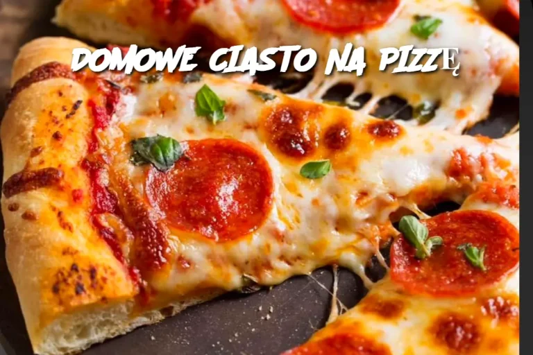 DOMOWE CIASTO NA PIZZĘ