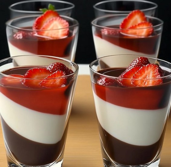 Panna Cotta z Truskawkami i Czekoladą: Zmysłowa Rozkosz na Każdą Okazję!