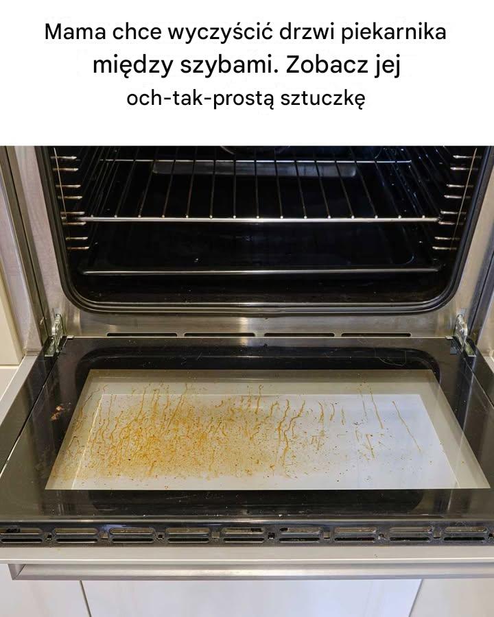 Mama Ma Sztuczkę na Czyste Drzwi Piekarnika! 🔥✨