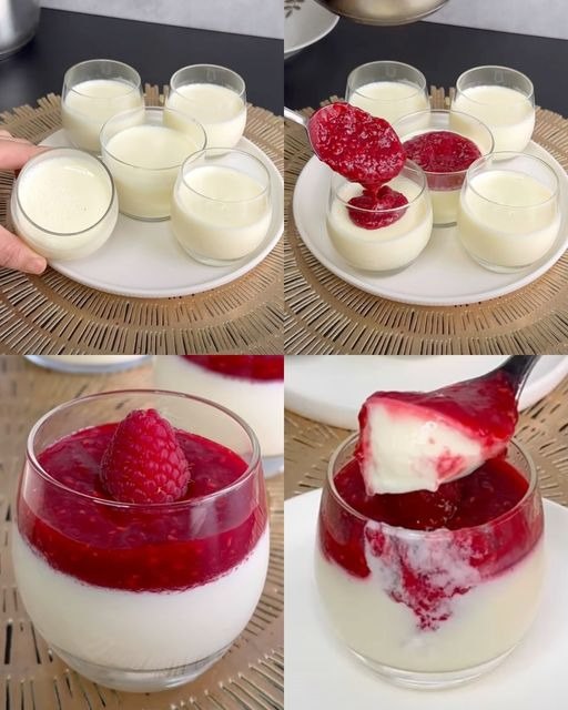 Luksusowy Deser: Panna Cotta z Owocami, Która Zawróci Ci w Głowie Smakiem!