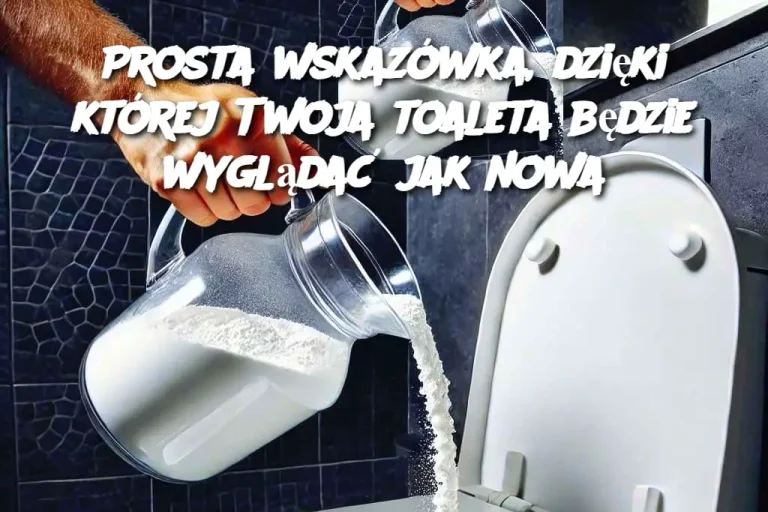 Prosta wskazówka, dzięki której Twoja toaleta będzie wyglądać jak nowa