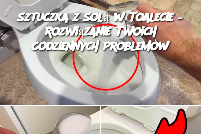 Sztuczka z Solą w Toalecie – Rozwiązanie Twoich Codziennych Problemów