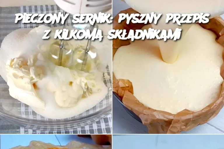 Pieczony sernik: pyszny przepis z kilkoma składnikami