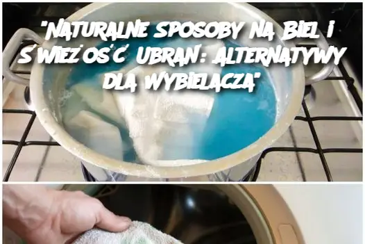 “Naturalne Sposoby na Biel i Świeżość Ubrań: Alternatywy dla Wybielacza”