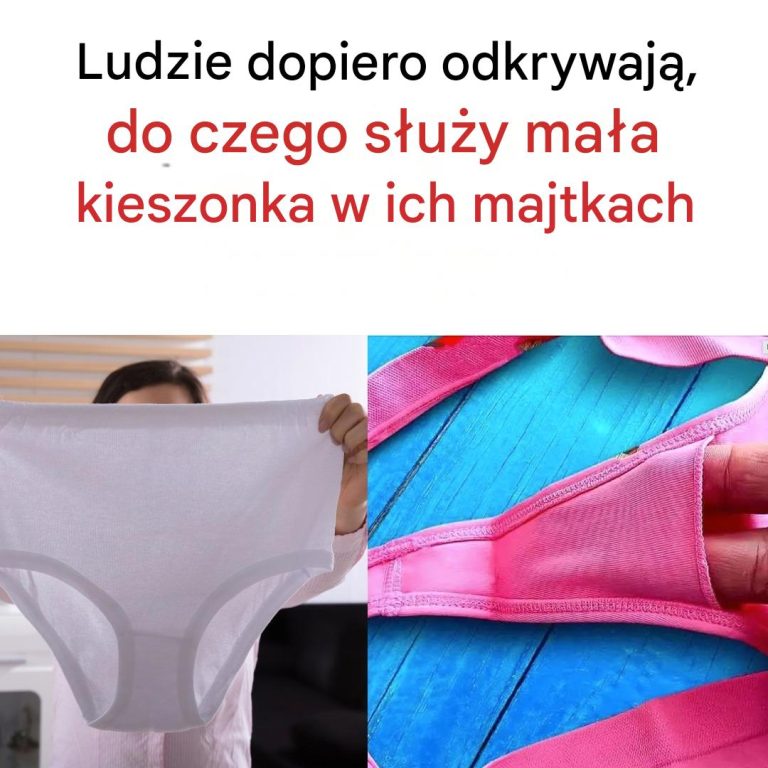 Ludzie dopiero odkrywają, do czego służy mała kieszonka w ich majtkach