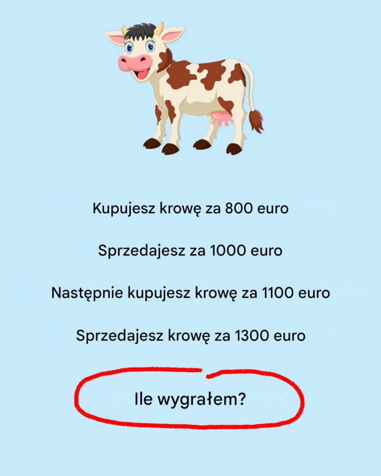 Czy potrafisz rozwiązać to zadanie matematyczne?