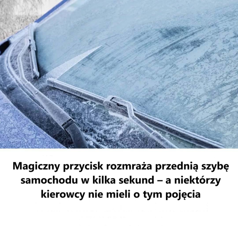 „Magiczny” przycisk rozmraża przednią szybę samochodu w ciągu kilku sekund – a niektórzy kierowcy nie mieli o tym pojęcia