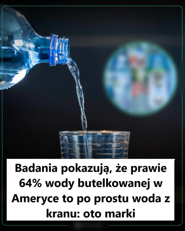 Badania pokazują, że prawie 64% wody butelkowanej w Ameryce to po prostu woda z kranu: oto marki