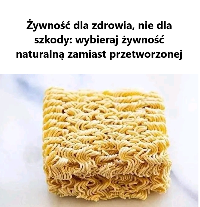 Żywność dla zdrowia, nie dla szkody: wybieraj żywność naturalną zamiast przetworzonej