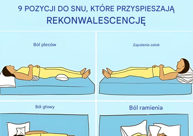 9 pozycji do spania, które przyspieszą Twoją regenerację