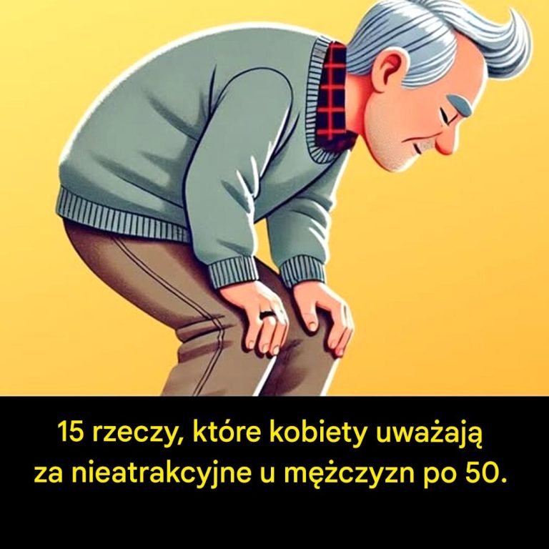 15 rzeczy, które kobiety uważają za nieatrakcyjne u mężczyzn po 50.