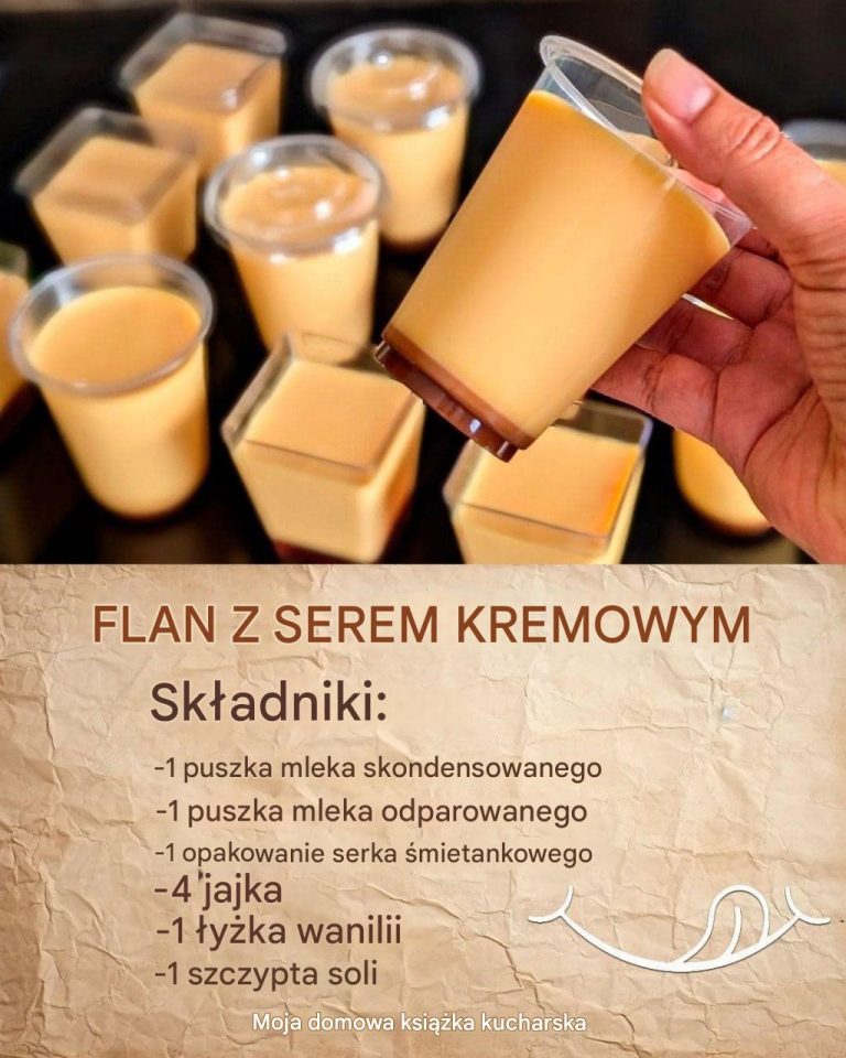 Flan z Kremowym Serkiem: Niezapomniany Smakołyk