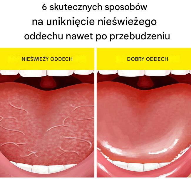 6 sposobów na uniknięcie nieświeżego oddechu nawet po przebudzeniu