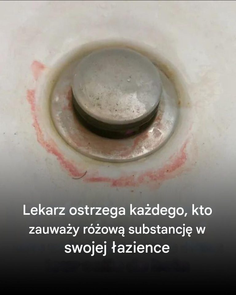 Lekarz ostrzega każdego, kto znajdzie różową substancję w swojej łazience