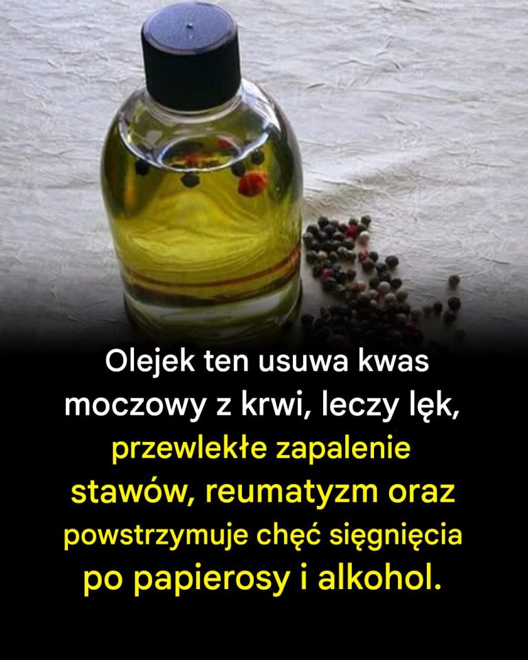 Olejek, który usuwa kwas moczowy z krwi, leczy lęk, przewlekłe zapalenie stawów, reumatyzm i powstrzymuje chęć sięgnięcia po papierosy i alkohol