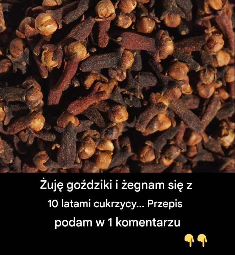 Żuję goździki i żegnam się z 10 latami cukrzycy