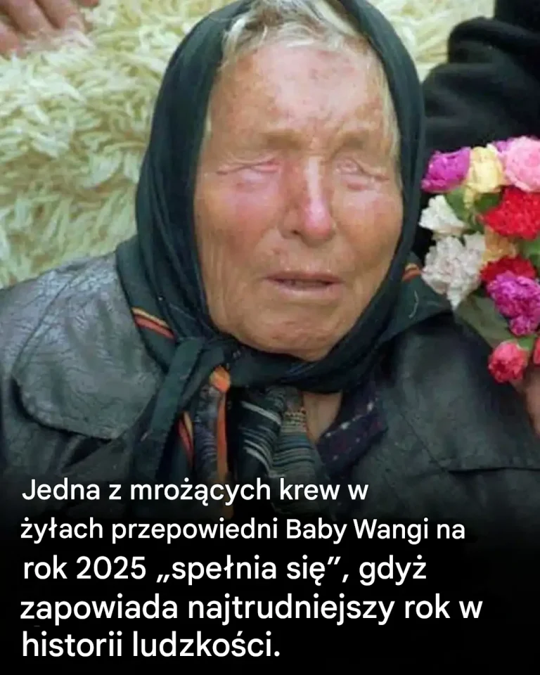 Jedna z mrożących krew w żyłach przepowiedni Baby Wangi na rok 2025 „spełnia się”, gdyż zapowiada najtrudniejszy rok w historii ludzkości.
