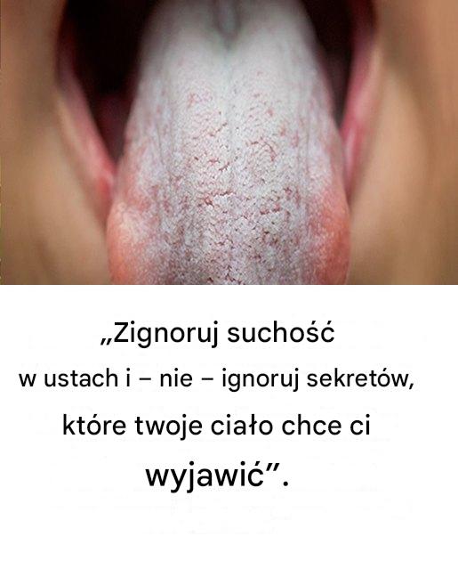 Najczęstsze przyczyny suchości w ustach