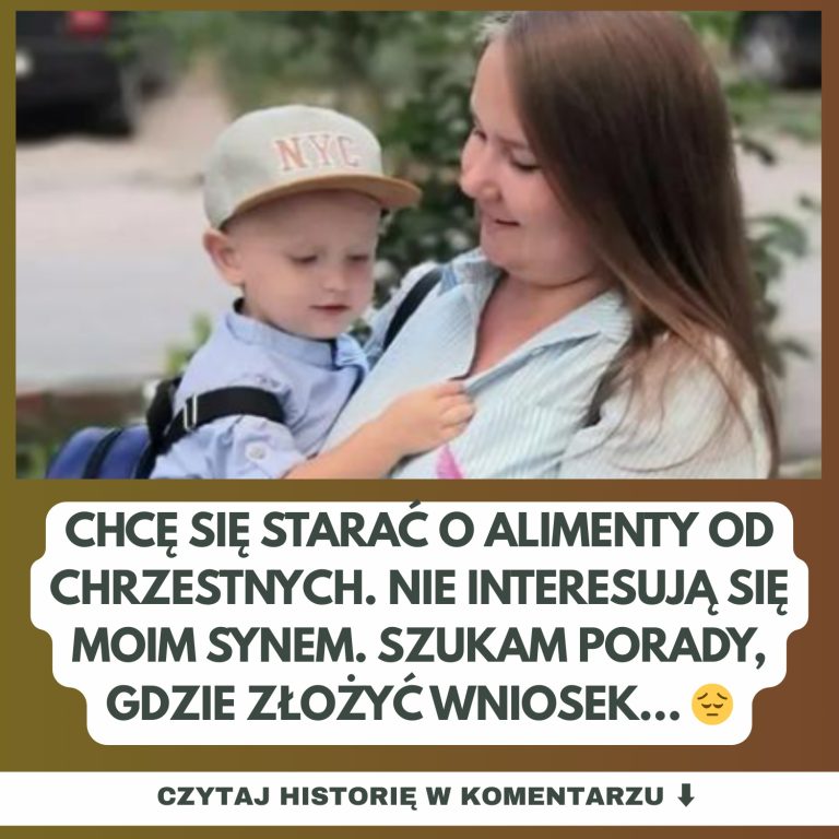 Chcę się starać o alimenty od chrzestnych. Nie interesują się moim synem