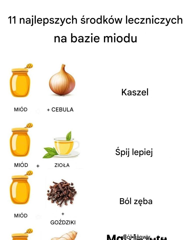 11 najlepszych środków leczniczych na bazie miodu