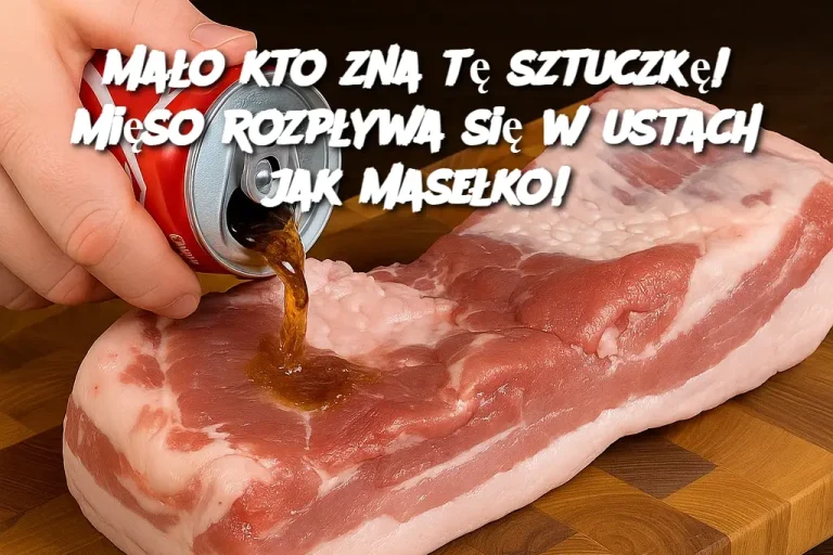 Mało kto zna tę sztuczkę! Mięso rozpływa się w ustach jak masełko!
