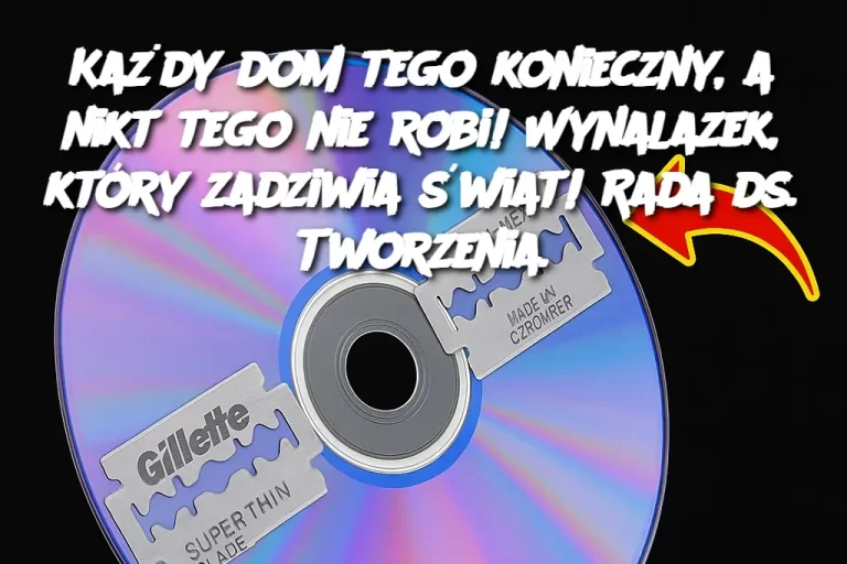 Każdy dom tego konieczny, a nikt tego nie robi! Wynalazek, który zadziwia świat! Rada ds. Tworzenia.