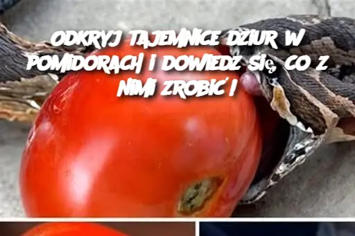Odkryj tajemnice dziur w pomidorach i dowiedz się, co z nimi zrobić!