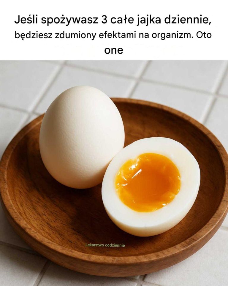 Jeśli będziesz spożywać 3 całe jajka dziennie, będziesz zaskoczony efektami, jakie odbije się to na Twoim organizmie.