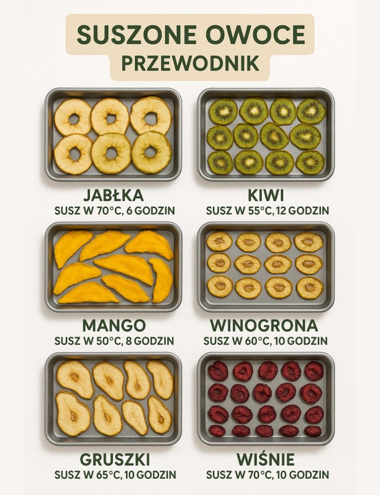 SUSZONE OWOCE – PRZEWODNIK 🍏 Jabłka