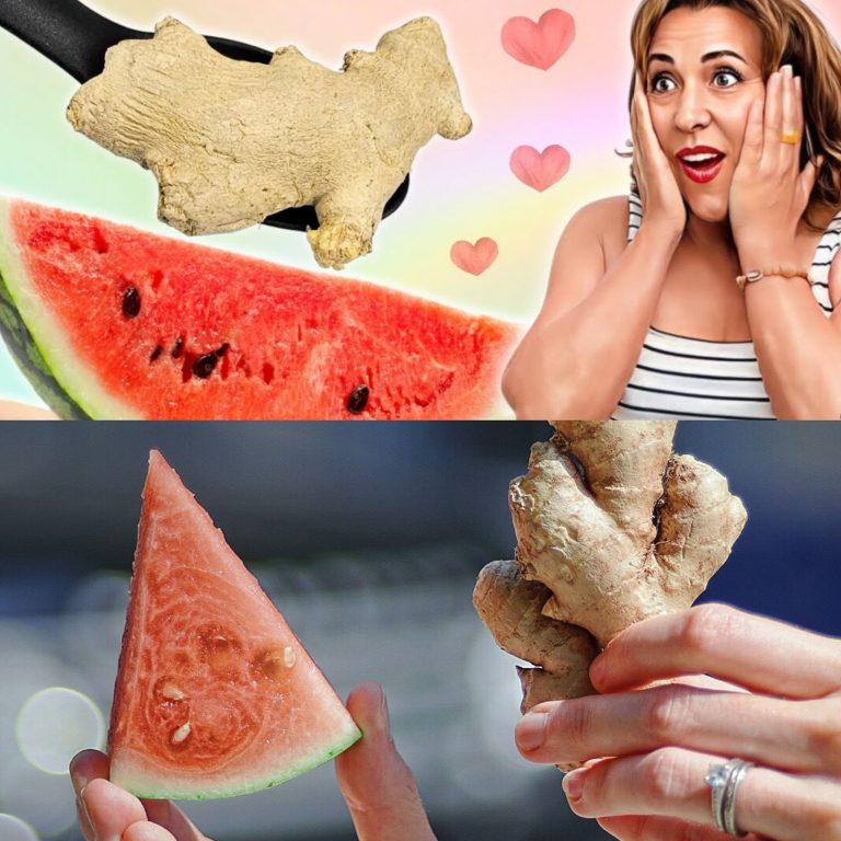Sok z arbuza z imbirem 🍉⚡ Mocny, naturalny napój energetyczny, którego potrzebujesz!
