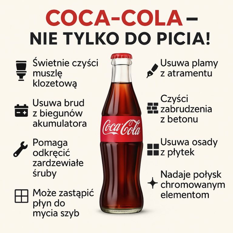 Coca-Cola – Nie Tylko do Picia! Niezwykłe Zastosowania w Domu i Garażu