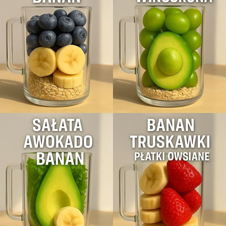 Kubeczki smoothie owsiane – energia i odżywienie