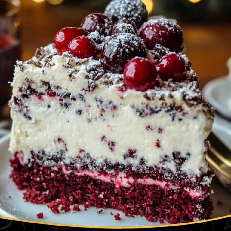 Świąteczny Tort Red Velvet – eleganckie ciasto, które znika ze stołu jak śnieg topi się na słońcu