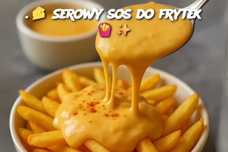 🧀 Serowy sos do frytek 🍟✨