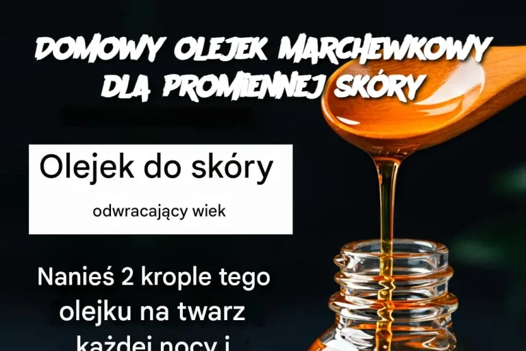 Domowy olejek marchewkowy dla promiennej skóry